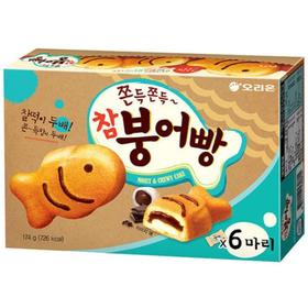 好丽友鳕鱼打糕饼干174g오리온 참붕어빵