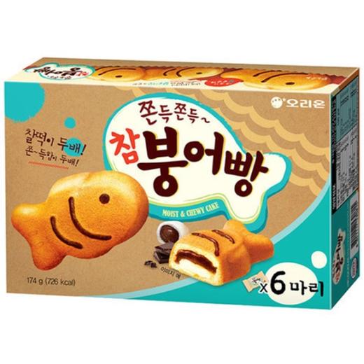 好丽友鳕鱼打糕饼干174g오리온 참붕어빵 商品图0