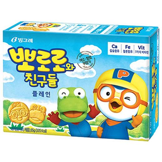 啵乐乐朋友饼干原味65g뽀로로 친구들 플레인 商品图0
