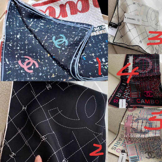 丝巾 自己备注号码。90*90 商品图14