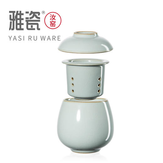 汝窑逍遥杯  办公杯 商品图4