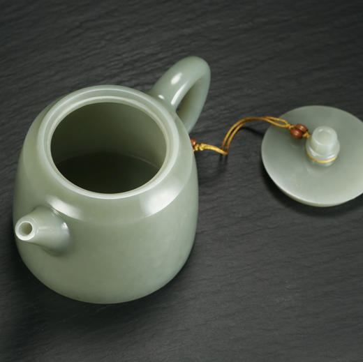 和田玉（青玉）玉壶---汉铎壶（宋鸣放6674）315.22g 商品图6