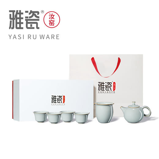 汝窑西施壶套装（一壶四杯） 商品图7