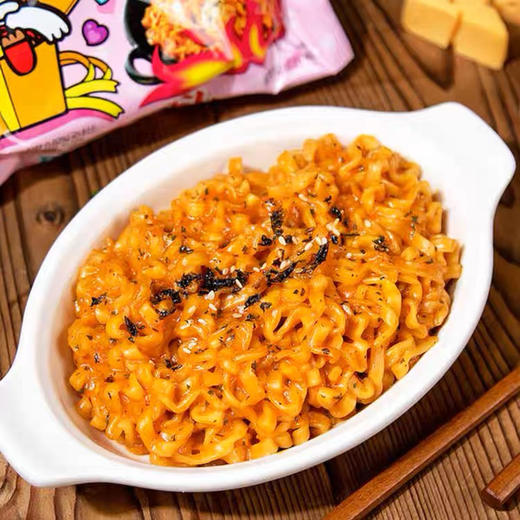 三养奶油干酪辣鸡肉味方便面拌面700g 商品图2