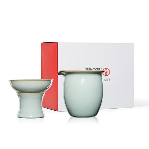 汝窑清流公道杯茶漏套组 商品图2