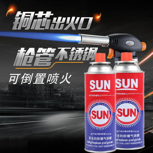 WS-511C喷火枪 气罐 点火枪头 户外点炭烧烤电子打火枪【用前请认真阅读注意事项！】 商品图0