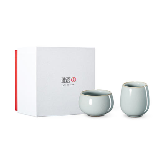 汝窑 欢喜对杯 商品图6