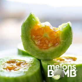 新品种mini小蜜瓜 比羊角蜜甜瓜更好吃！  酥脆清新芳香多汁 顺丰快递