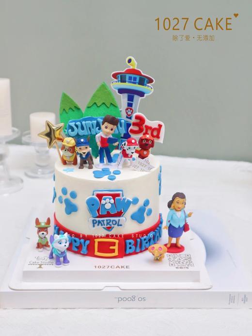 1027CAKE |汪汪队 狗狗主题蛋糕 翻糖 商品图2