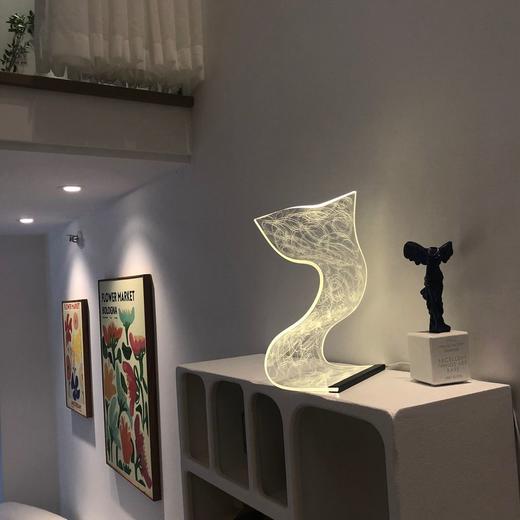 ins风创意台灯氛围感灯卧室装饰温馨高颜值床头灯小夜灯宿舍拍照 商品图7