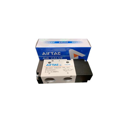气动阀三口二位铝合金材质 亚德客Air TAC 3A210-08-NC 商品图0