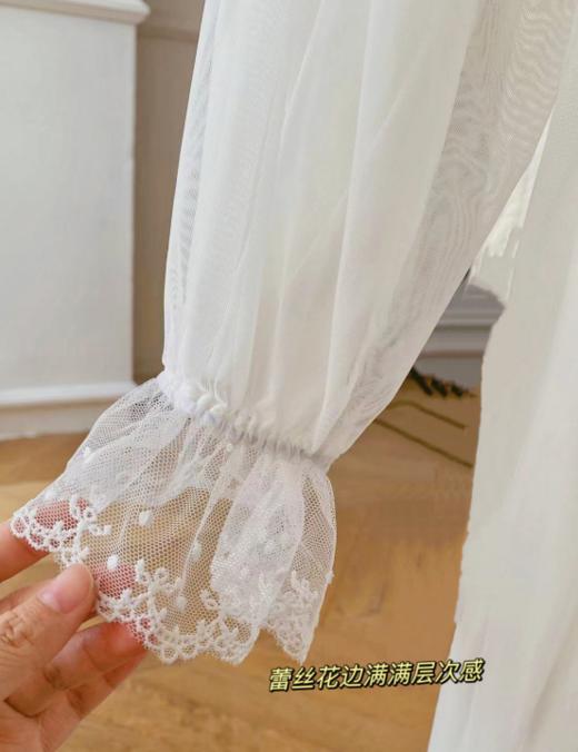 新品按头安利❗️超级重工的法式家居长裙～【日本GUNEFUU古那福法式家居睡裙】 商品图12