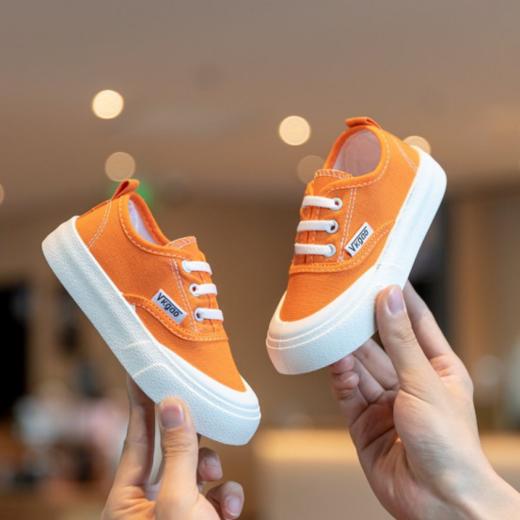 【岁愿儿童糖果色帆布鞋】春秋必备的鞋子，‎每年都不会过时的帆布鞋，‭百搭又耐看！⁣品质保证！⁩ 商品图5