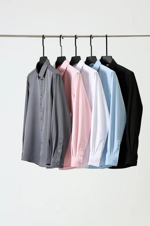 免烫 轻奢弹力商务衬衫 商品图0
