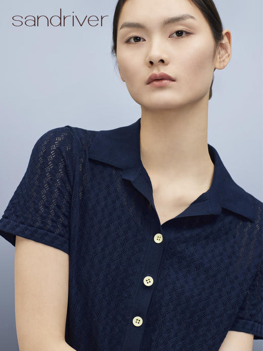 POLO短袖开衫 SJS95W054K 商品图1