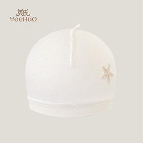 英氏儿童帽子男宝女宝贴面帽胎帽2023春夏新款YLSJJ1P008A