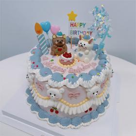 【可爱小熊】动物小派对 | 昔果