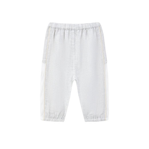 英氏儿童纯棉纱布休闲裤防蚊裤2023春夏长裤童装裤子YRKCJ2P260A 商品图4