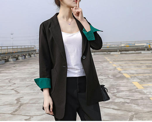 裁缝学苑 AW74休闲西装外套英伦1:1实物服装纸样剪裁图纸牛皮纸样 商品图5