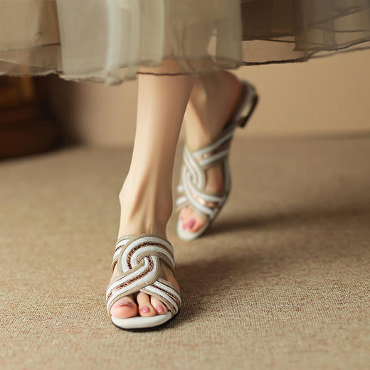 精致性感，小女人优雅凉拖DP-9171 商品图1