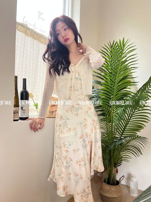 【门店同款】2023年夏季花卉侧开叉吊带裙 150555124 商品图2