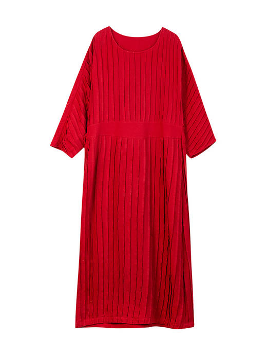 牧衣游 汉麻压褶连衣裙----非运 商品图4