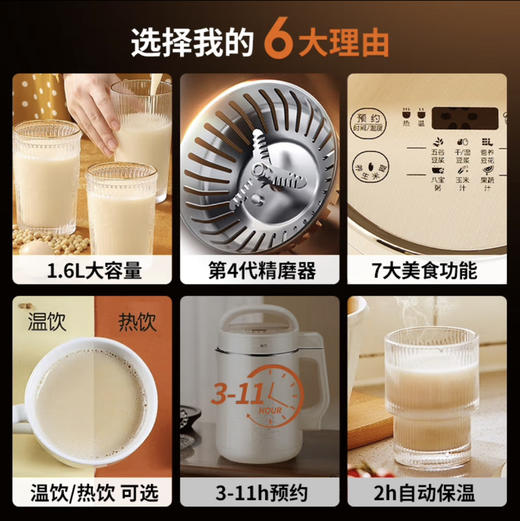 九阳（Joyoung）豆浆机DJ16G-D210 商品图2