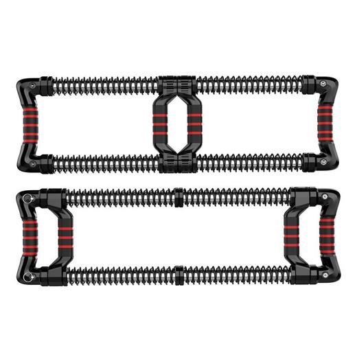 臂力器100公斤可调节练臂力拉压握力棒胸腹肌训练家用健身器材男 商品图5