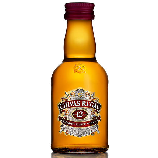 芝华士12年酒伴50ml/010035 入门优选经典出众口感醇和 商品图0