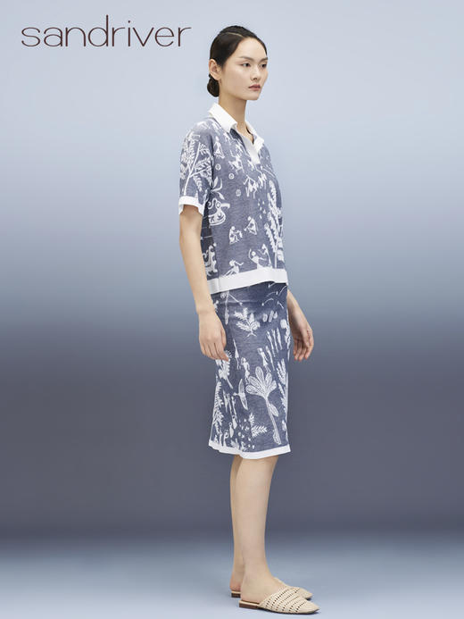 小A女半裙 SJS95W063K 商品图3