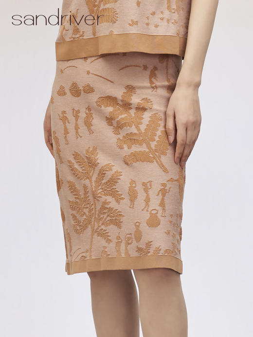 小A女半裙 SJS95W063K 商品图0