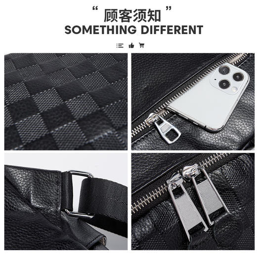 Safiya/索菲娅头层牛皮2023新款潮流旅行背包书包女款双肩包女包SF900116Y 商品图4