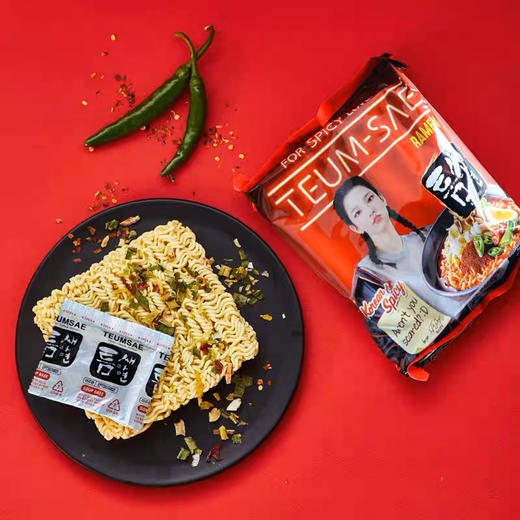 八道极地辣味汤方便面面五连包120g 商品图1