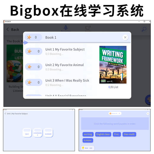 【5岁+推荐】英文原版句子段落短文写作框架必备 Writing Framework 全9册 赠电子资源&APP学习，对标KET PET 商品图5