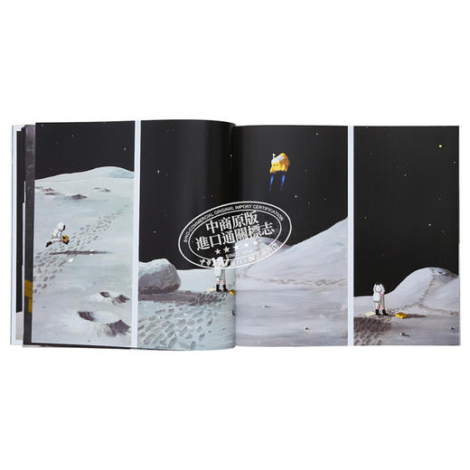 预售 【中商原版】Field Trip to the Moon 月球实地考察 John Hare 无字书 英文原版 进口图书 儿童绘本 故事图画书 4-8岁 商品图4