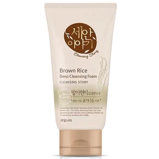 水果之乡玄米滋润洗面奶150g세안이야기 발아현미 딥클렌징폼 商品图0
