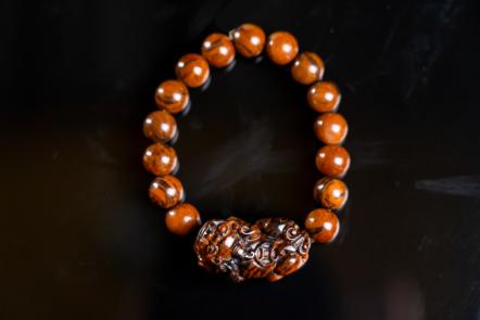 吉祥天地 红曜石貔貅手链 商品图0