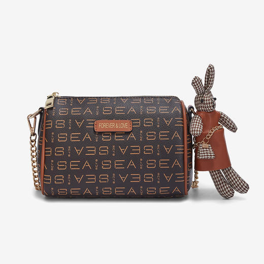 Safiya/索菲娅包包2023新款手机包时尚链条包单肩包女斜挎包女包SF9151070Y 商品图4