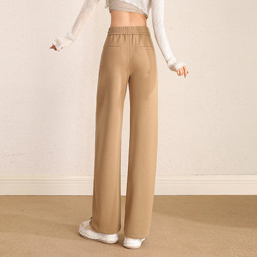 春季新款，松紧高腰阔腿裤直筒裤宽松休闲裤子MYX-72188 商品图2