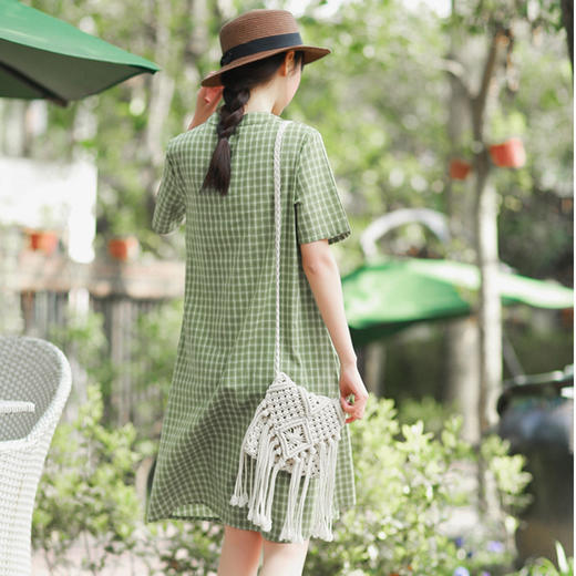 裁缝学苑 AW30女士连衣裙A字裙1:1实物服装纸样剪裁图纸牛皮纸样 商品图2