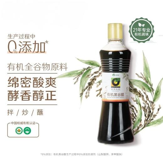 有机黑谷醋 | 配料纯净 绵密酸爽 酵香纯正  拌炒蘸均可 | 公平贸易 * Organic Black valley vinegar 商品图1