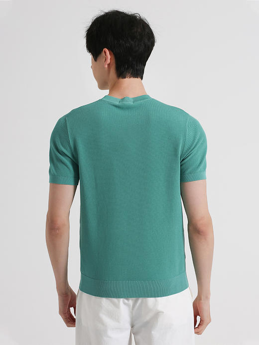 callisto绿色棉混纺T恤 SSTSS143C 商品图1