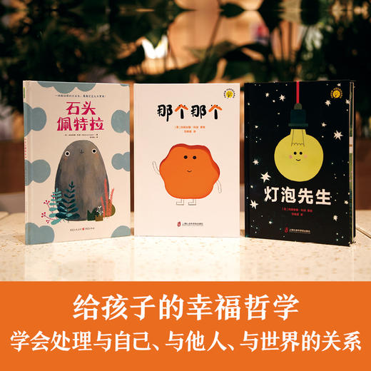 那个那个+灯泡先生+石头佩特拉 大奖作家玛丽安娜•科波哲思绘本系列 商品图1