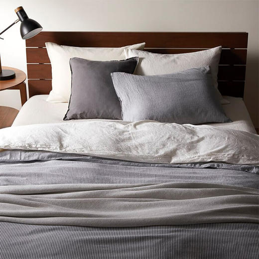 被套 水洗棉 灰色/米色/棕色 单人约150*210cm/双人约200*230cm/大双人约220*240cm 商品图2