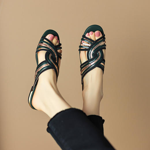 精致性感，小女人优雅凉拖DP-9171 商品图12