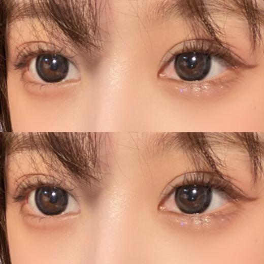 正品月抛 | Dawnsee瞳恩系列双高光黑美瞳 | 直径14.5着色直径13.7 | 新国货 商品图2