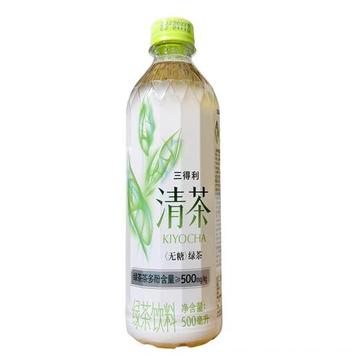 三得利清茶绿茶无糖500ml 商品图0