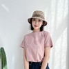 2023年春夏新款立体字母纯棉T恤女短袖百搭简约情侣上衣潮 商品缩略图0