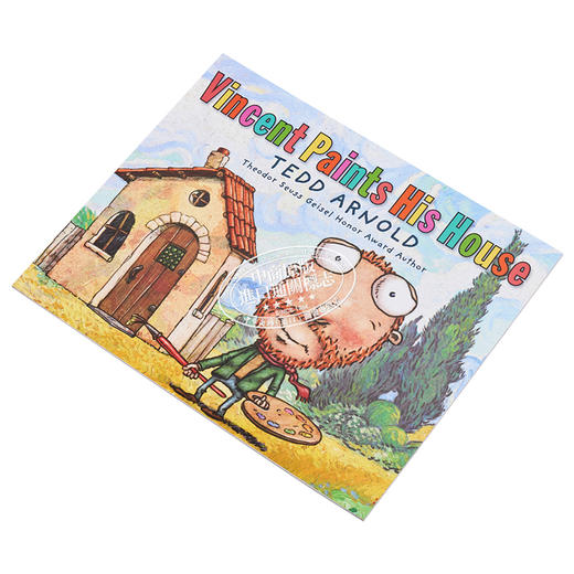 【中商原版】Vincent Paints His House 梵高的房子 泰德阿诺德Tedd Arnold 儿童绘本 故事图画书 英文原版 进口图书 4-8岁 商品图2