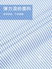 callisto浅蓝条纹弹力混纺短袖衬衫 SSSTS071C 商品缩略图4